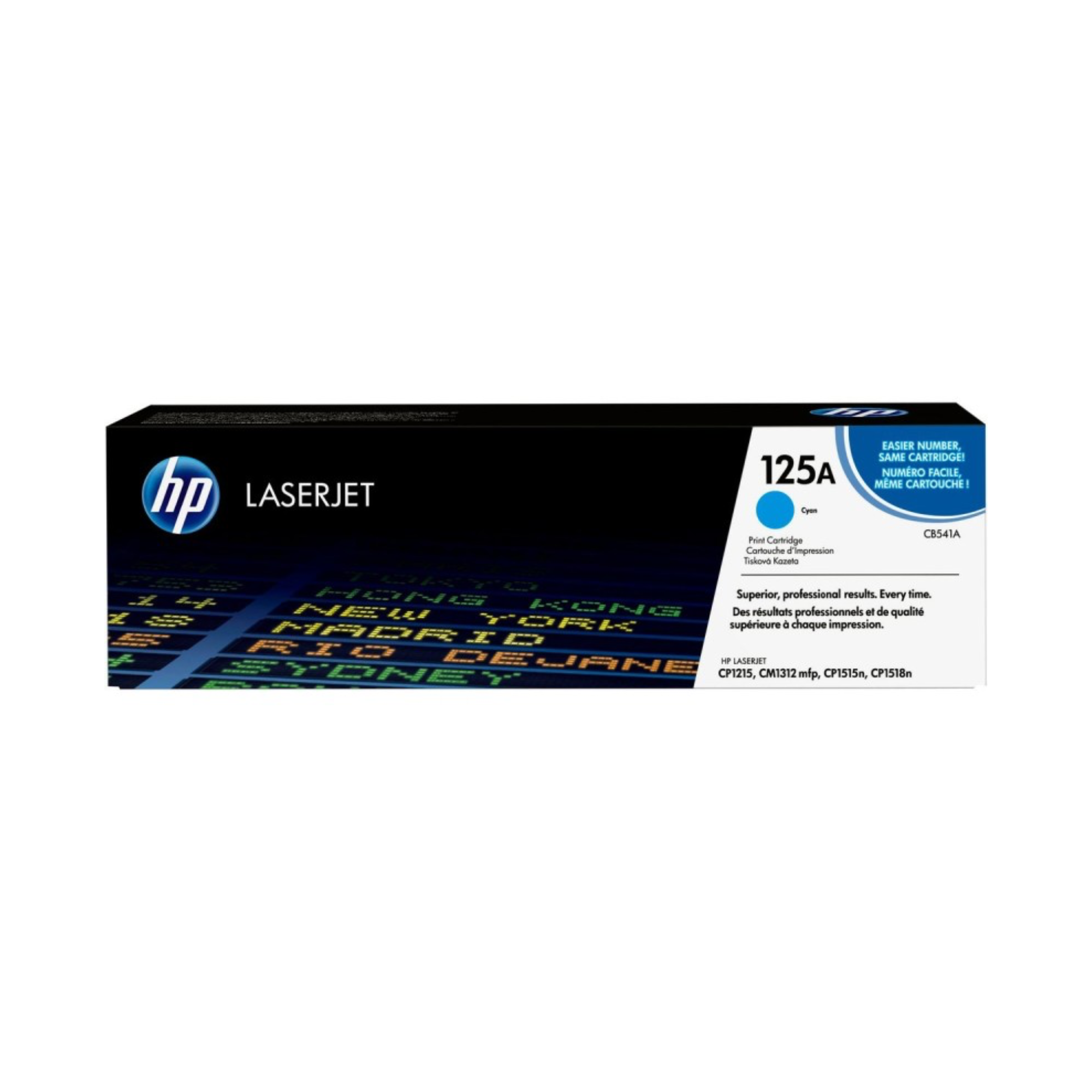 Buy Original HP CB541A Cyan Toner – Best Price in Doha