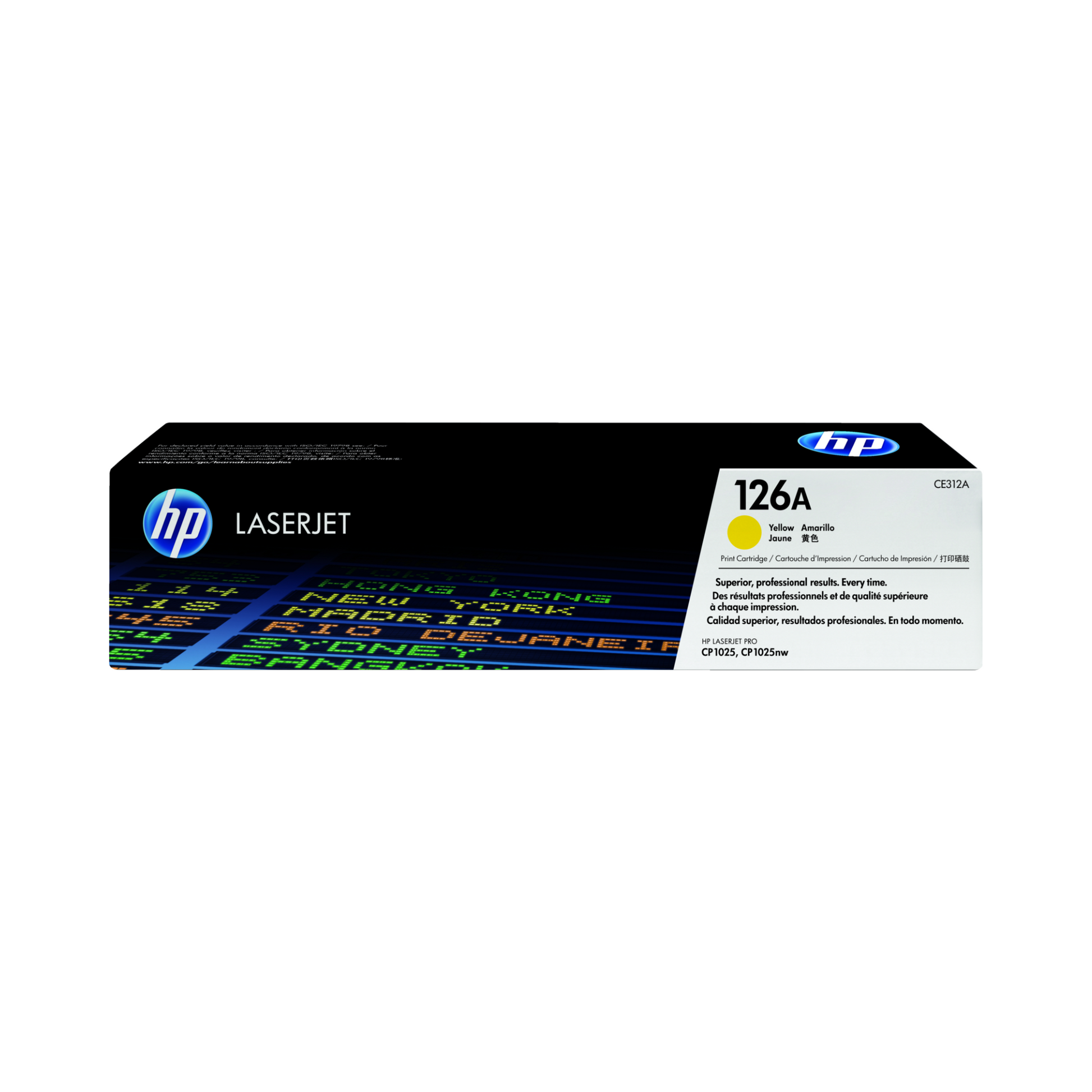 Genuine HP CE312A Yellow Toner – Buy in Qatar