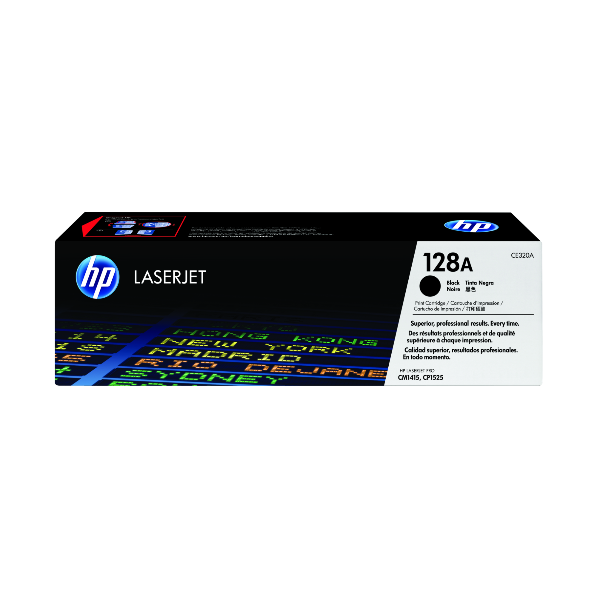 Genuine HP CE320A Black Toner – Buy Online in Qatar