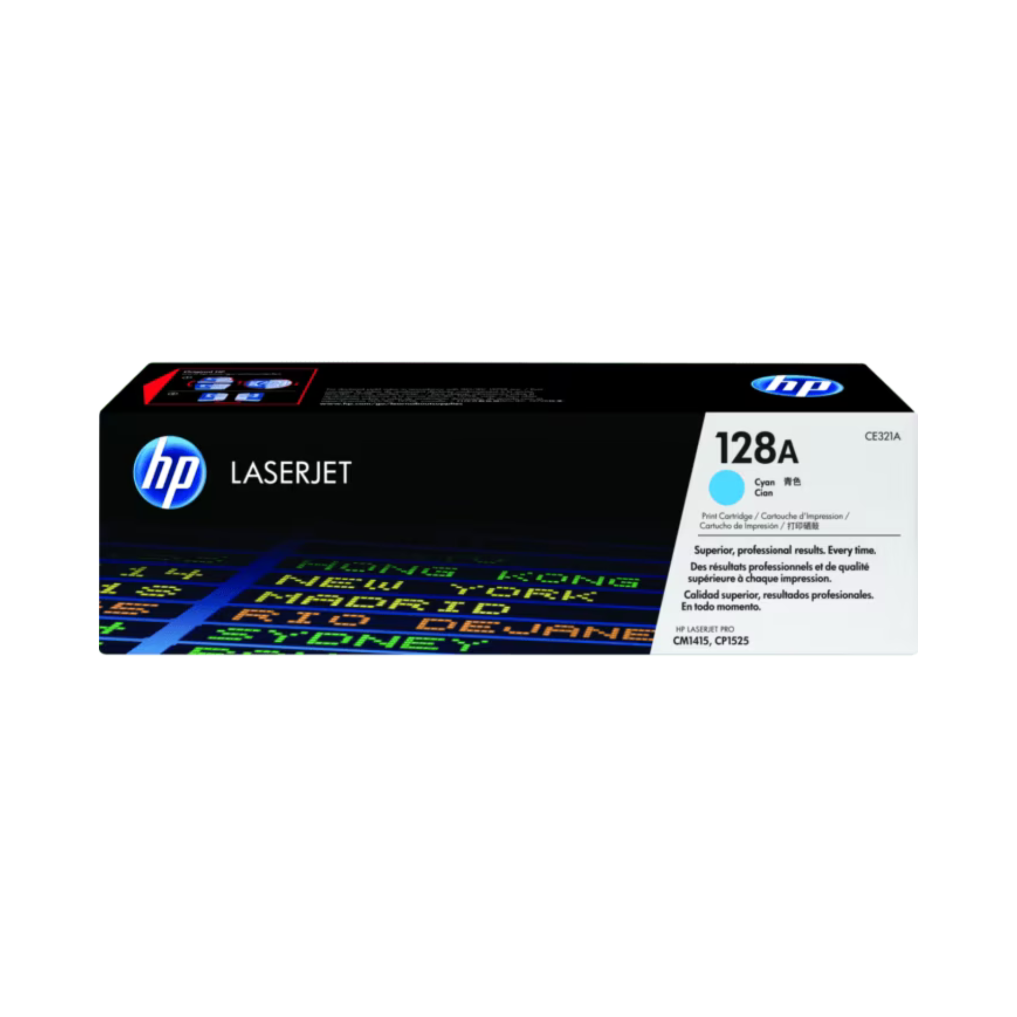 Original HP CE321A cyan cartridge in Qatar