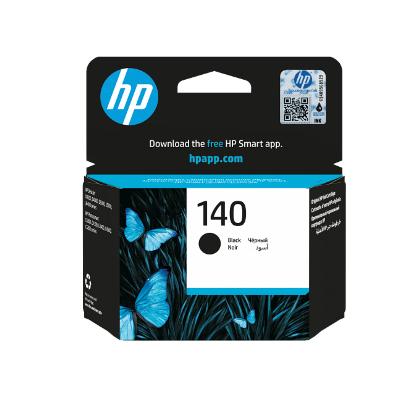 Buy HP 140 Printer Ink Cartridge Black – Best Price in Qatar