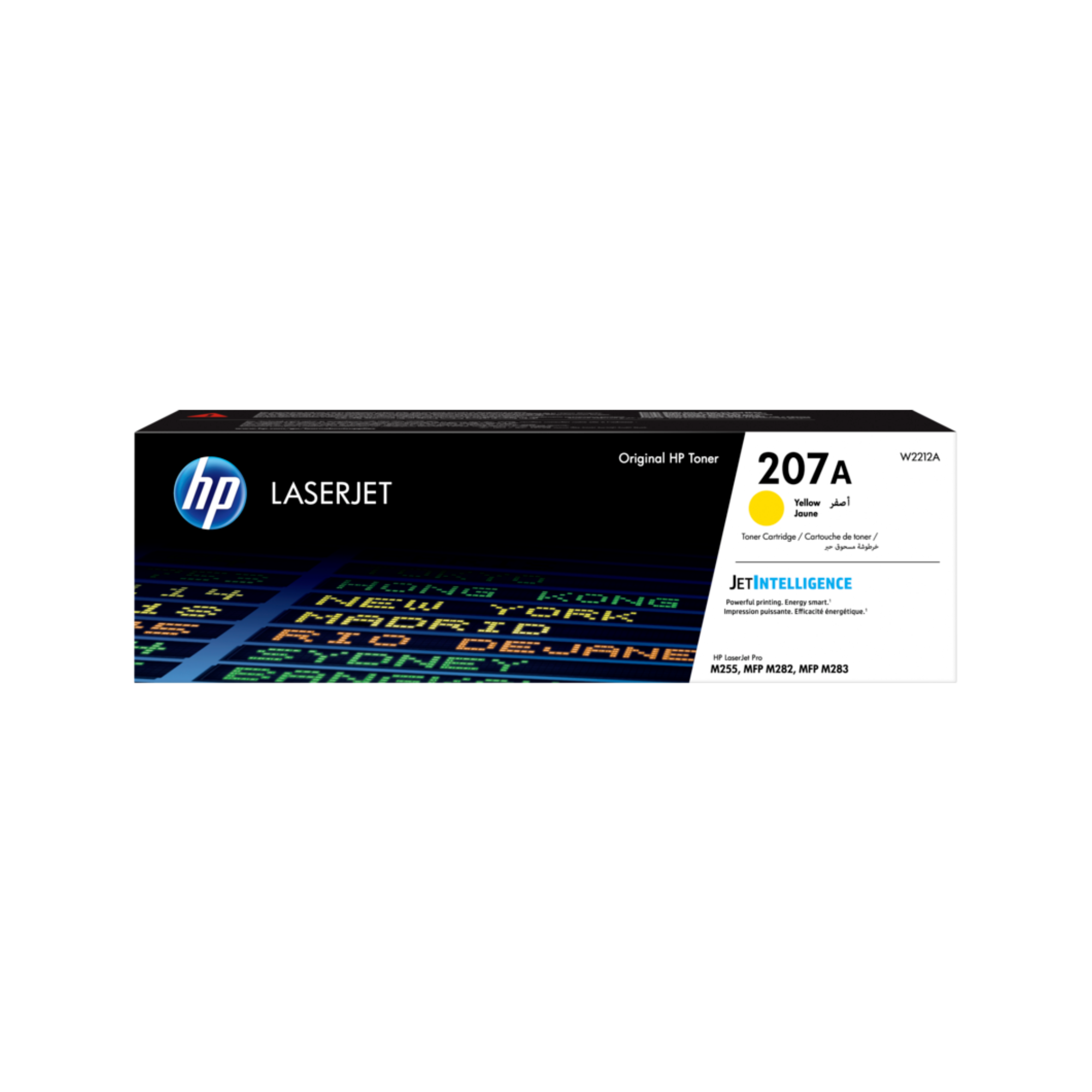 Genuine yellow toner HP 207A for Qatar office printing