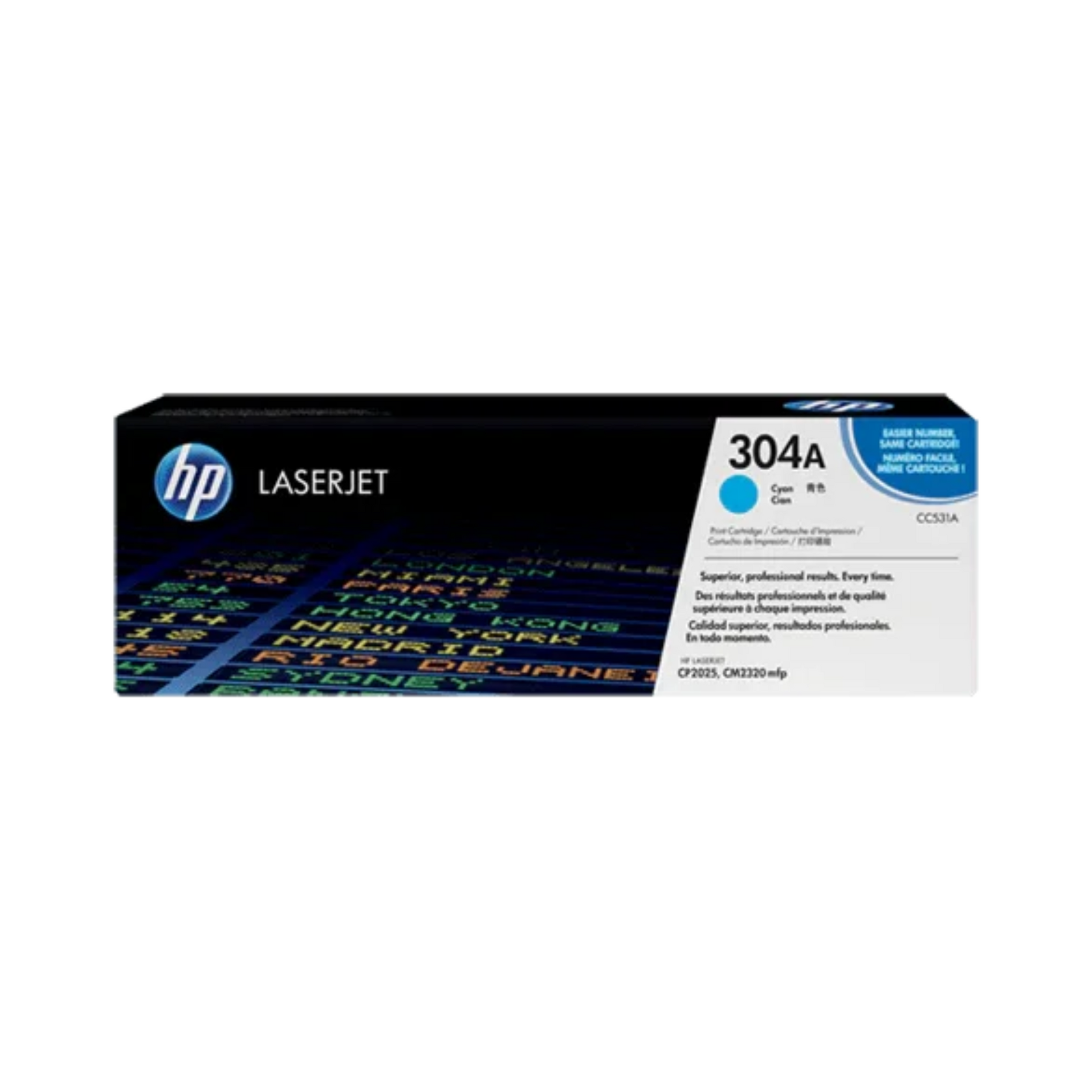 Buy HP 304A Cyan Toner Cartridge – Genuine HP in Qatar