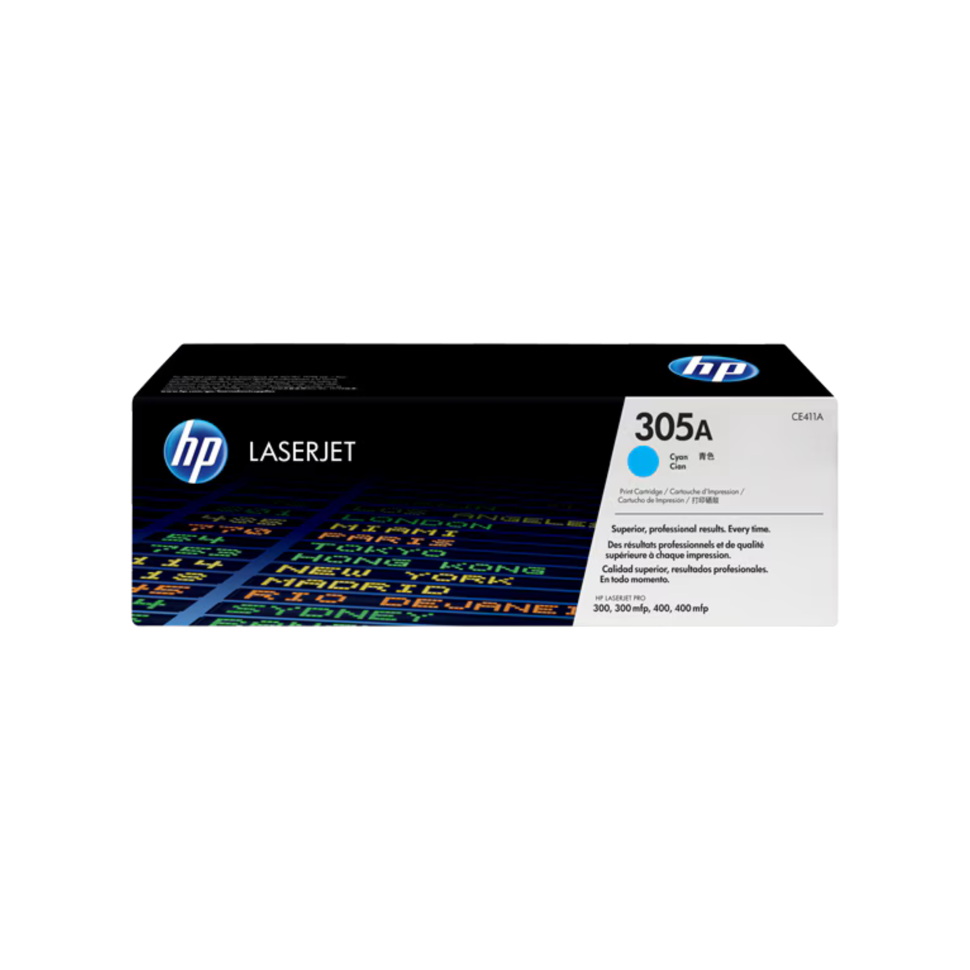 HP 305A Cyan Original LaserJet Toner Cartridge (CE411A)
