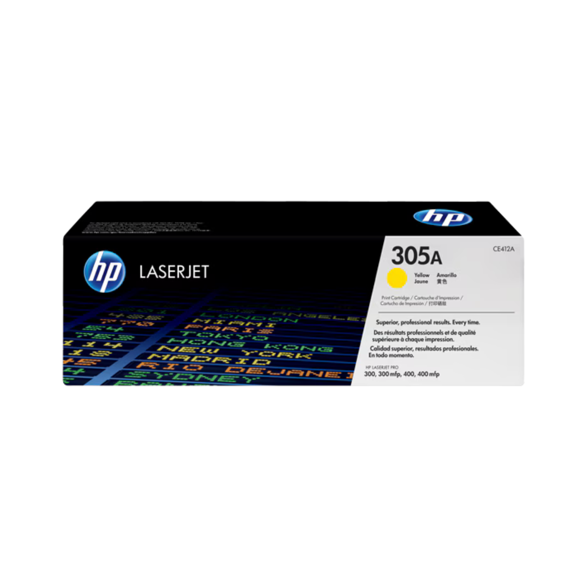 Original HP CE412A Yellow Toner – Buy in Qatar