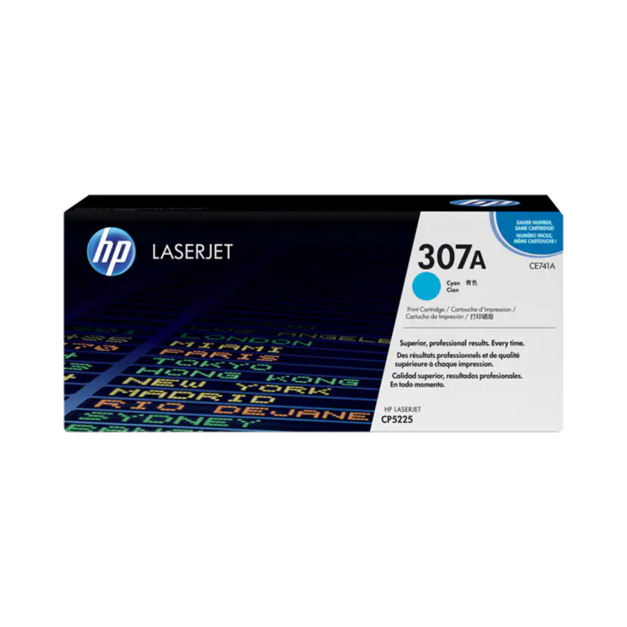 HP 307A Cyan – High-Yield Color Toner for Office Printing