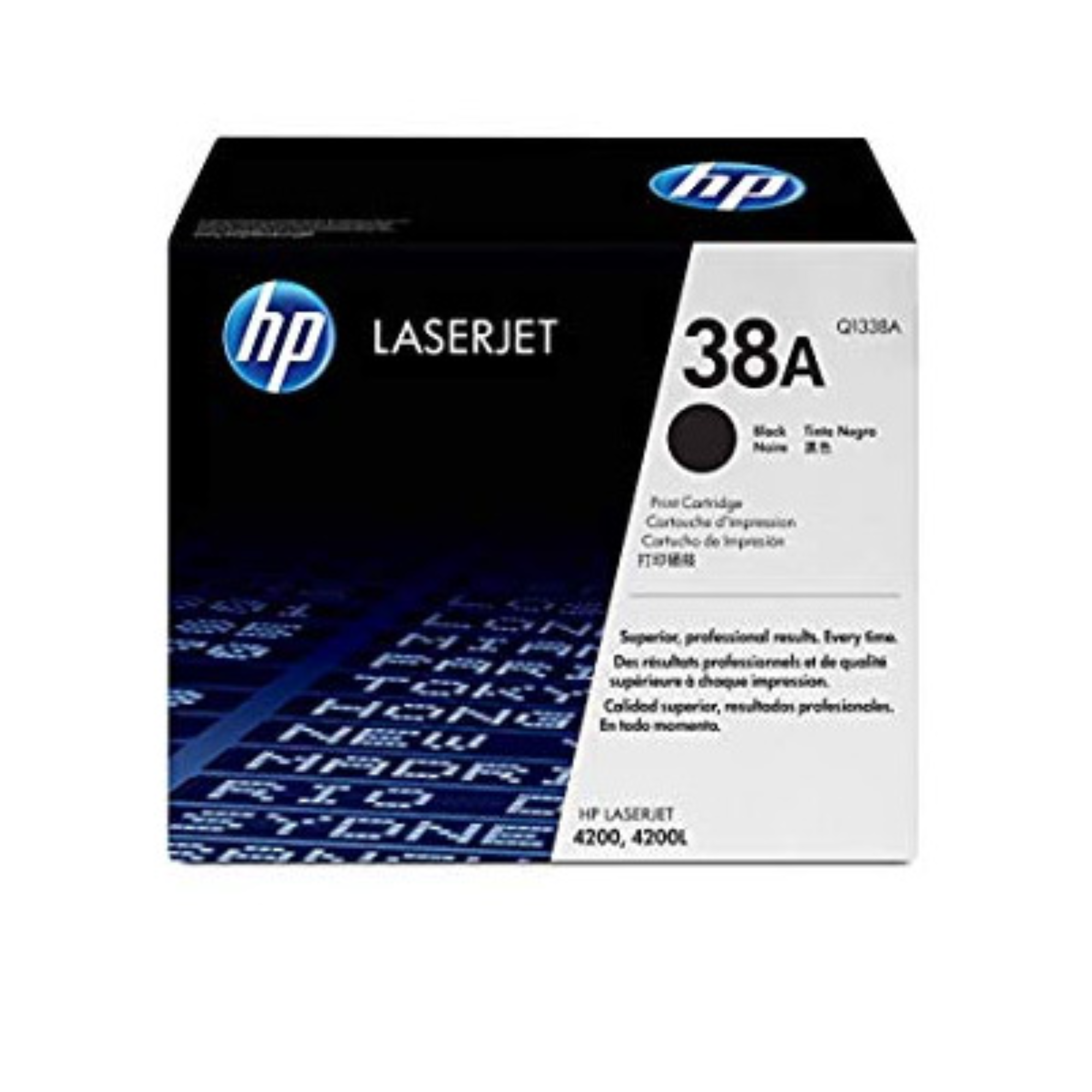Genuine HP 38A Black Toner Cartridge – Best Price Qatar