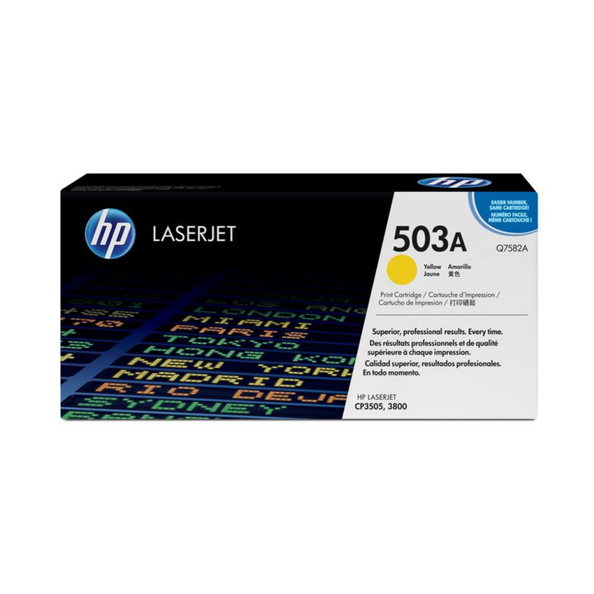 Buy HP 503 yellow toner cartridge online at best price in Qatar