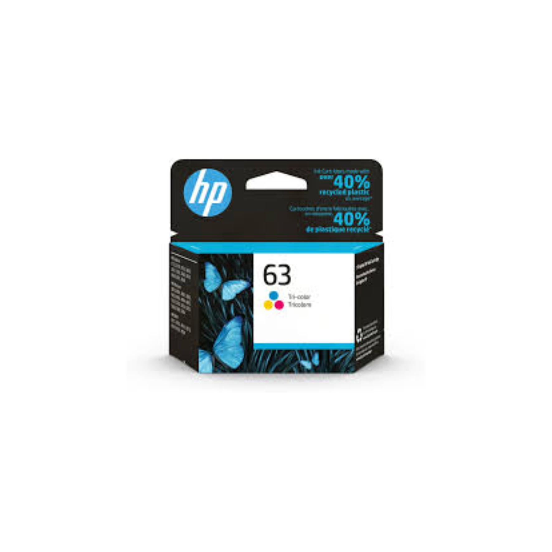Best price HP 63 Tri-color ink cartridge online in Qatar

