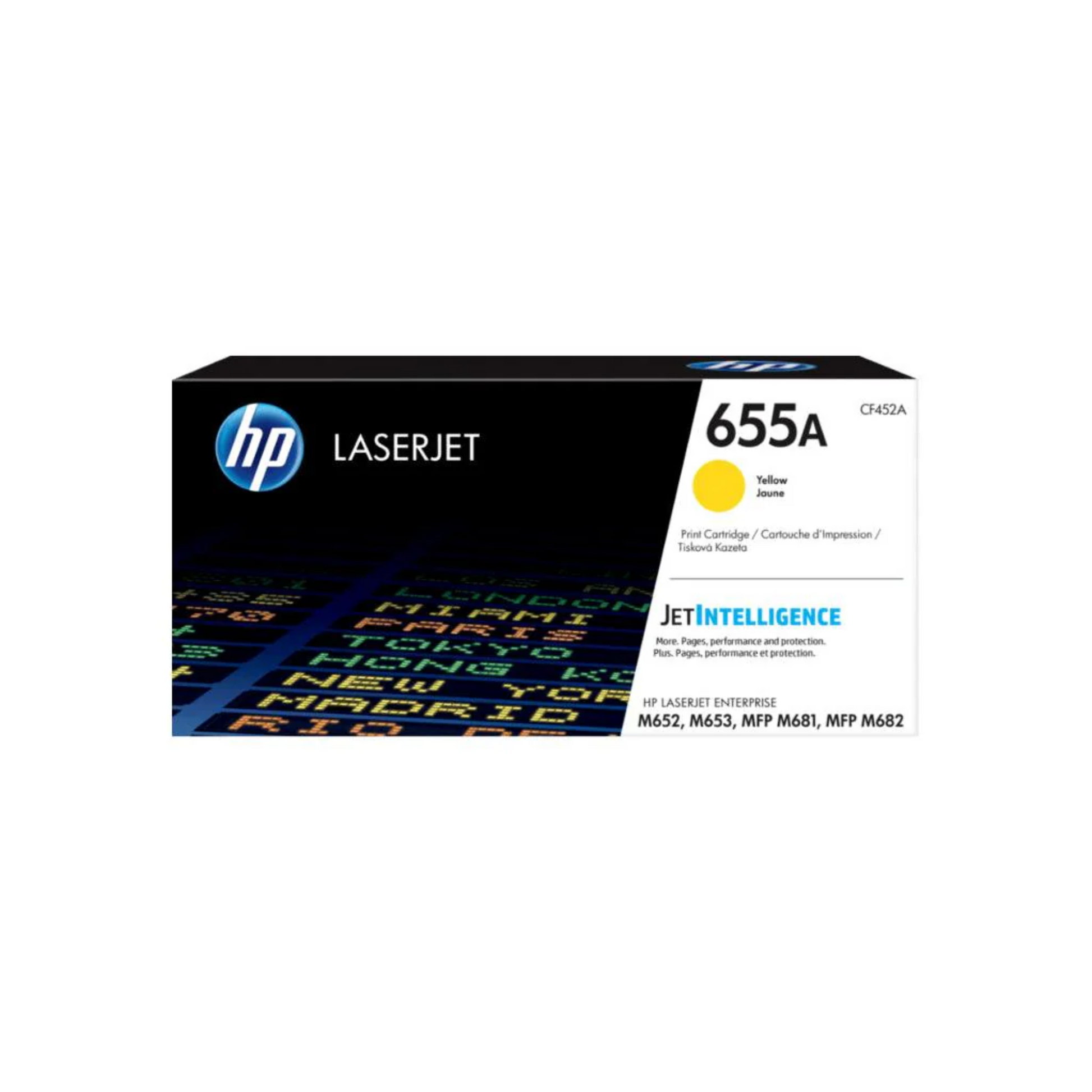 Buy HP 655A Yellow LaserJet Toner Cartridge – Best Price Qatar