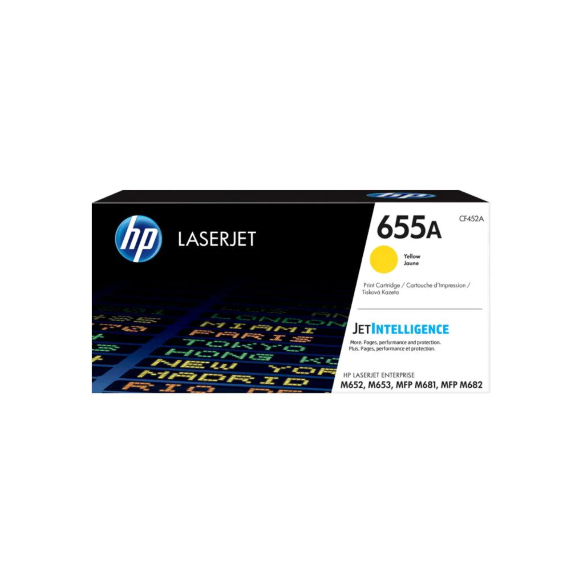 Buy HP 655A Yellow LaserJet Toner Cartridge – Best Price Qatar