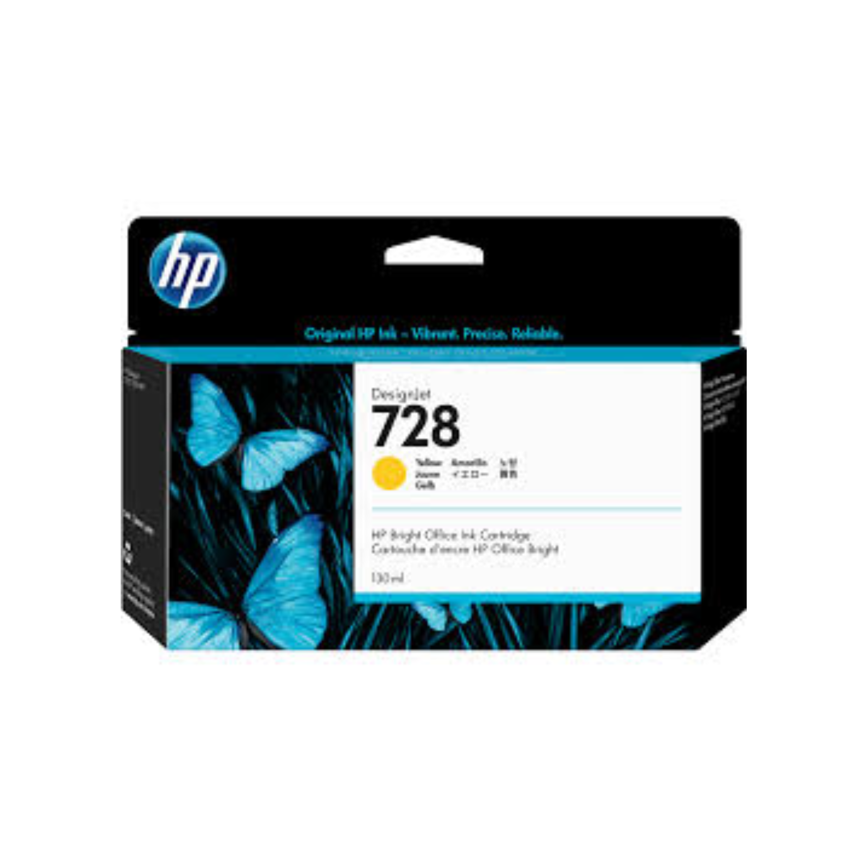 HP 728 Yellow Printer Ink 130ml – Best Price in Qatar