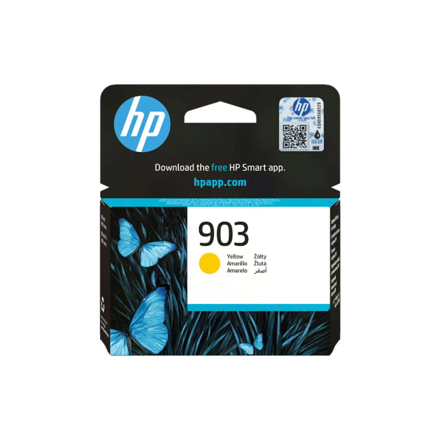 Genuine HP 903 Yellow ink cartridge best price Qatar