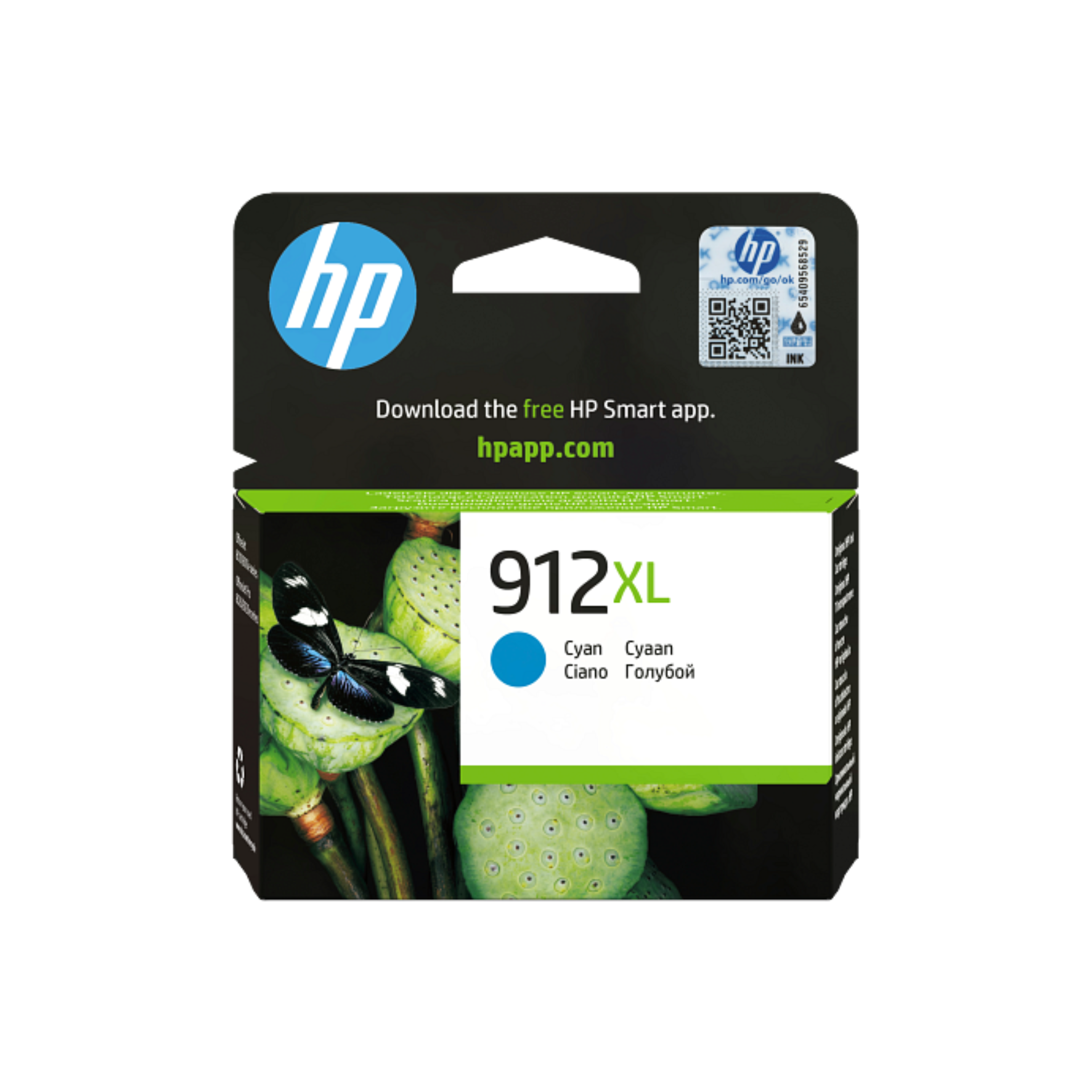 Original HP 912XL Cyan Ink for vibrant printing in Qatar