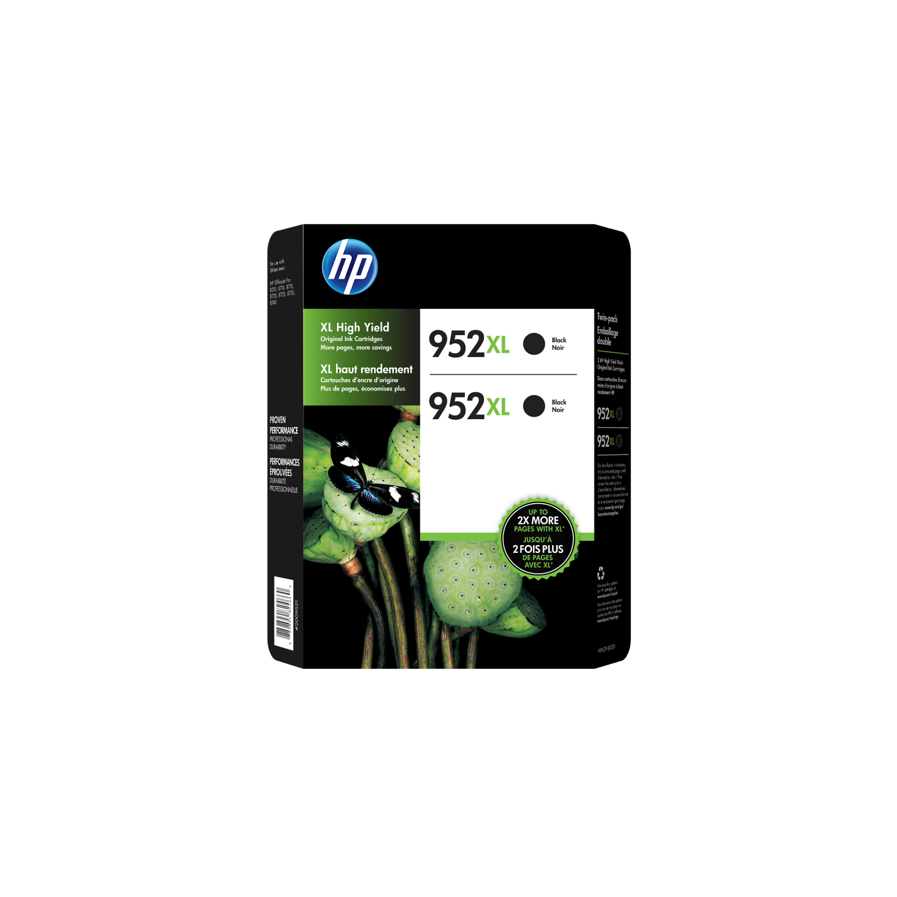 Original HP 952XL high yield black printer ink best price Qatar