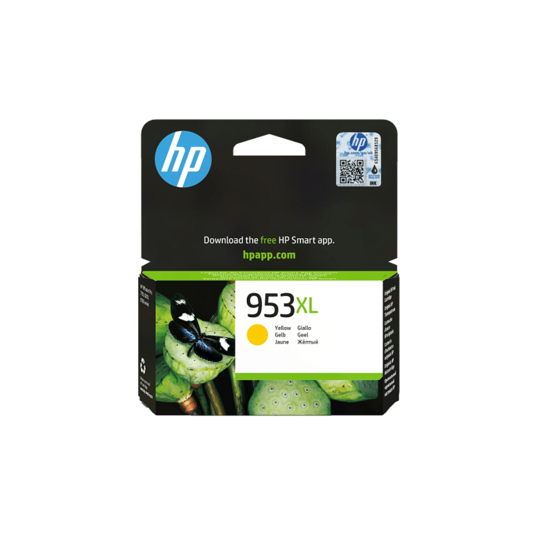 Buy HP 953XL High Yield Yellow Ink Cartridge at Best Price Qatar