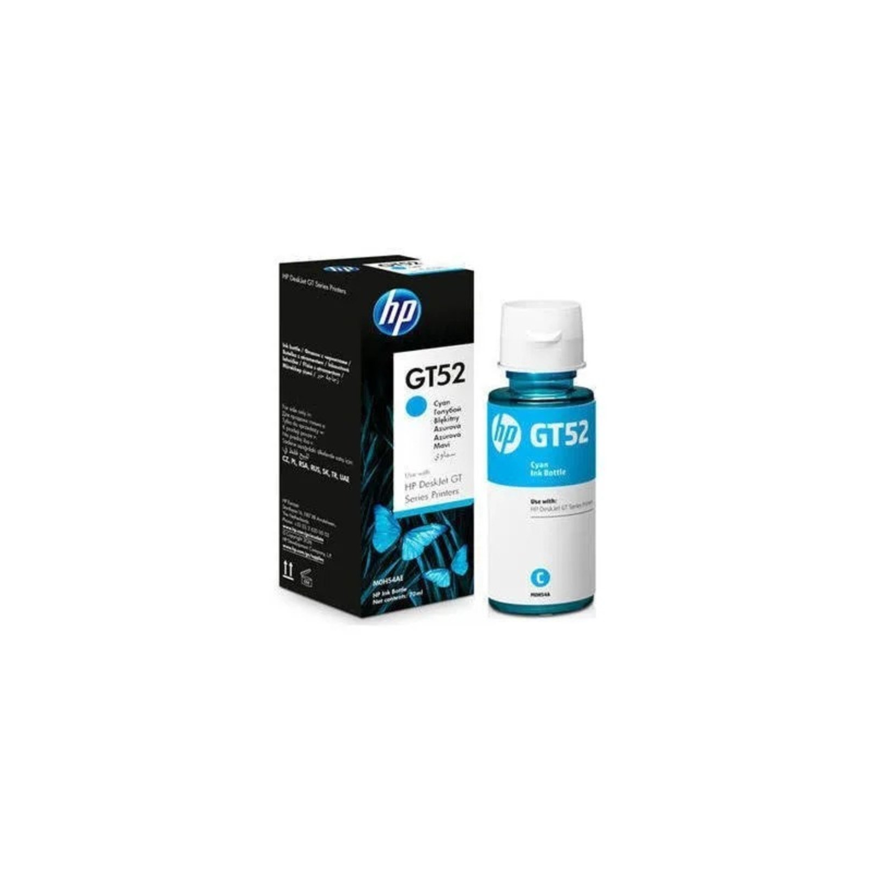 Buy HP GT52 Cyan Ink Bottle Online – Best Price in Qatar

