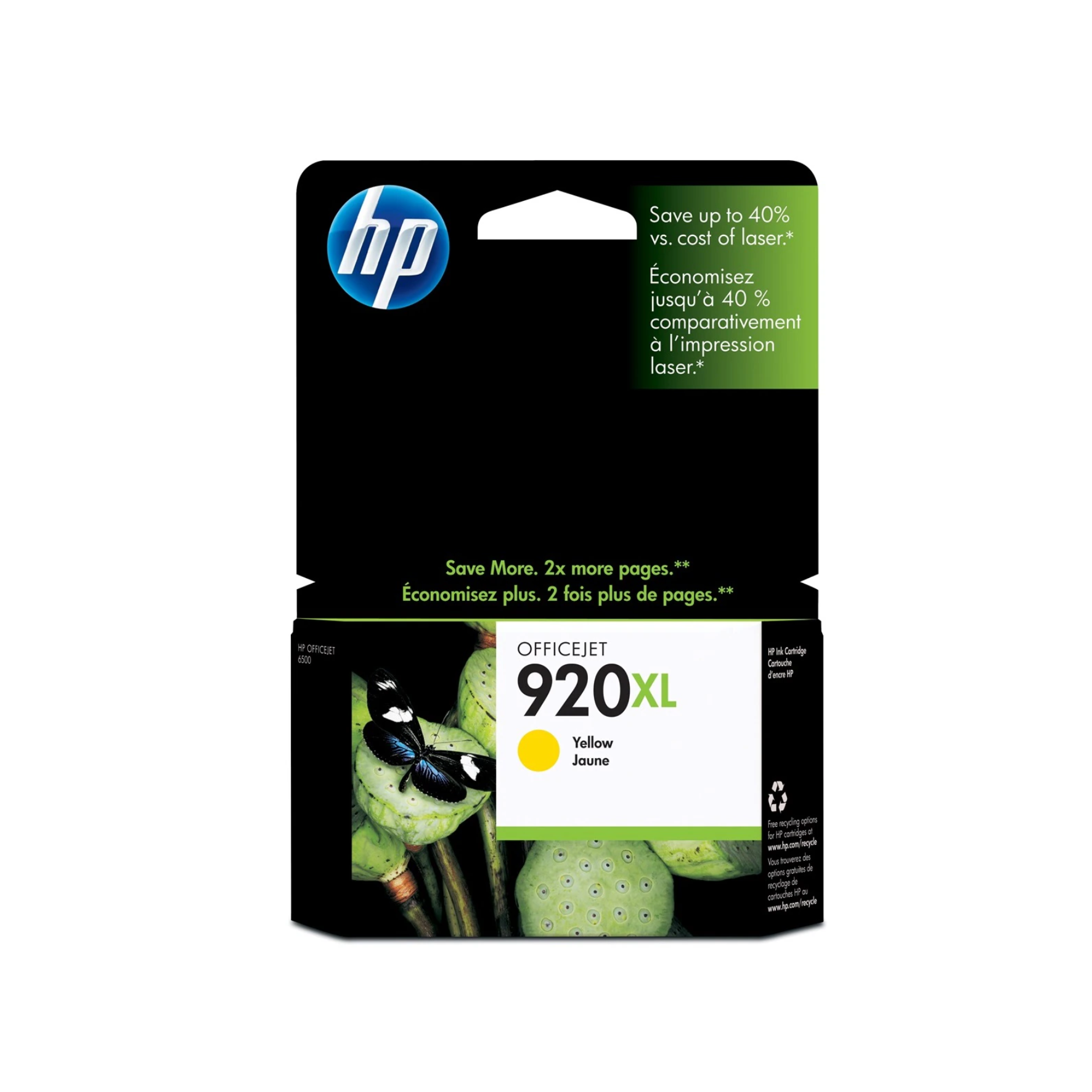 HP 920XL Yellow Ink Cartridge Original High Yield Qatar
