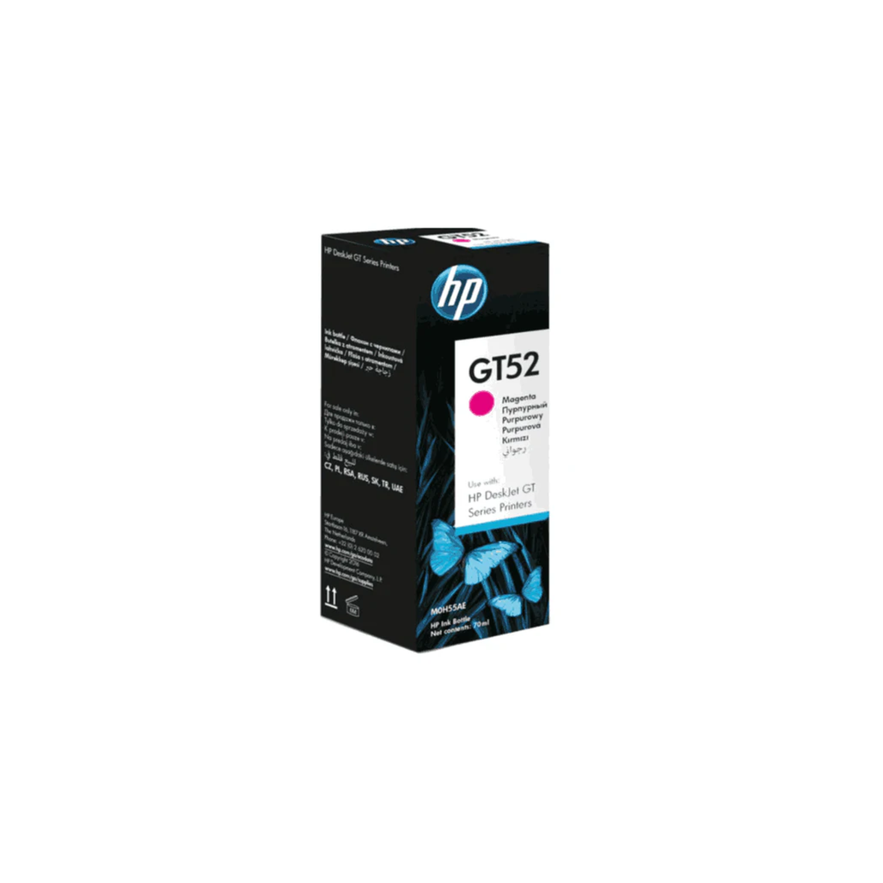HP GT52 Magenta Ink – High Yield for Qatar Offices

