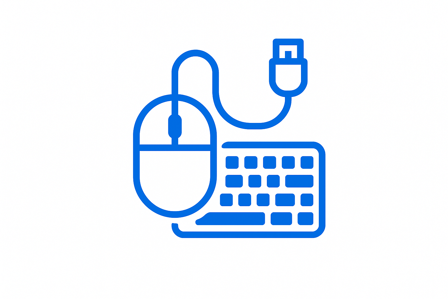 I NEED A CATOGORY ICON FOR MY COLLECTION IN WHITE BAC K GROUND AND BLUE ICON ( rgb code 1280c0 ) COLOR FOR COMPUTER ACCESSORIES