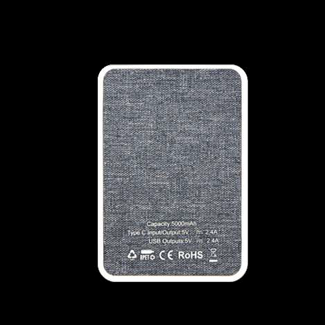 Rixez -11495 | Recycled (PET + ABS) material Power Bank