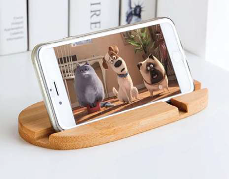 Bivolt-11517 | Bamboo Mobile Holder