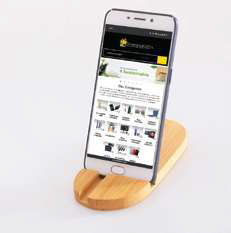 Bivolt-11517 | Bamboo Mobile Holder