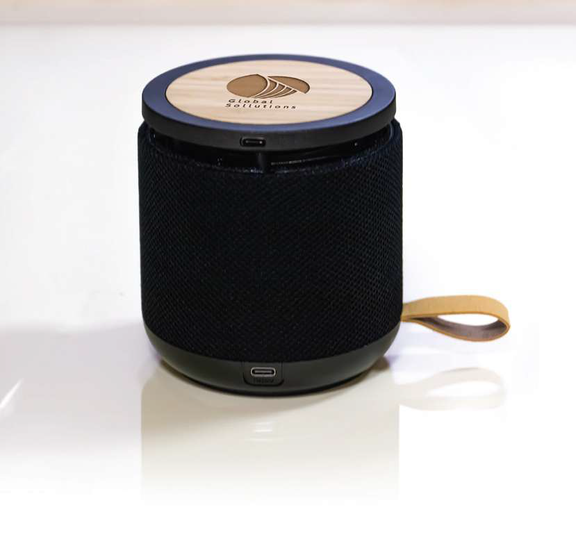 Fluxion -11496 | Bamboo Bluetooth Speaker & Wireless Charger