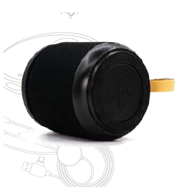 Fluxion -11496 | Bamboo Bluetooth Speaker & Wireless Charger