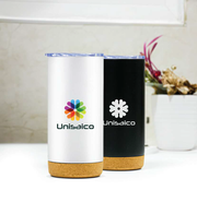 Asgra-11438 | Stainless Steel Tumbler With Cork Bottom