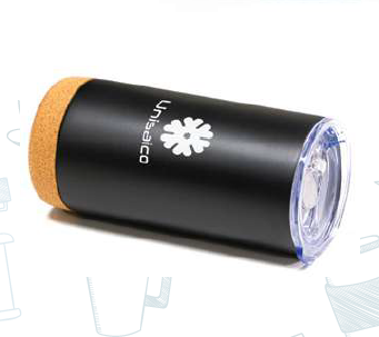 Asgra-11438 | Stainless Steel Tumbler With Cork Bottom