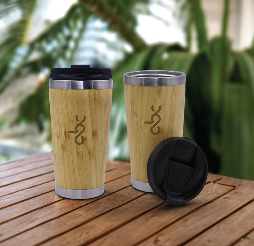 Zennix -11346 | Insulated Bamboo Coffee Mug