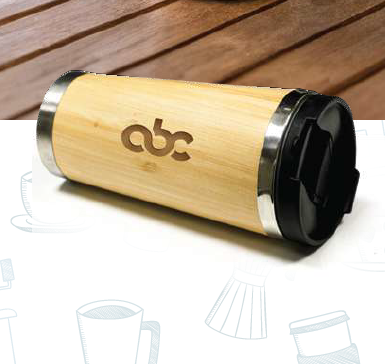 Zennix -11346 | Insulated Bamboo Coffee Mug