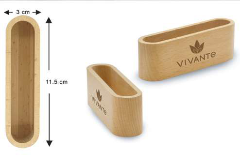 Lumixar-11364 | Bamboo Card Holder