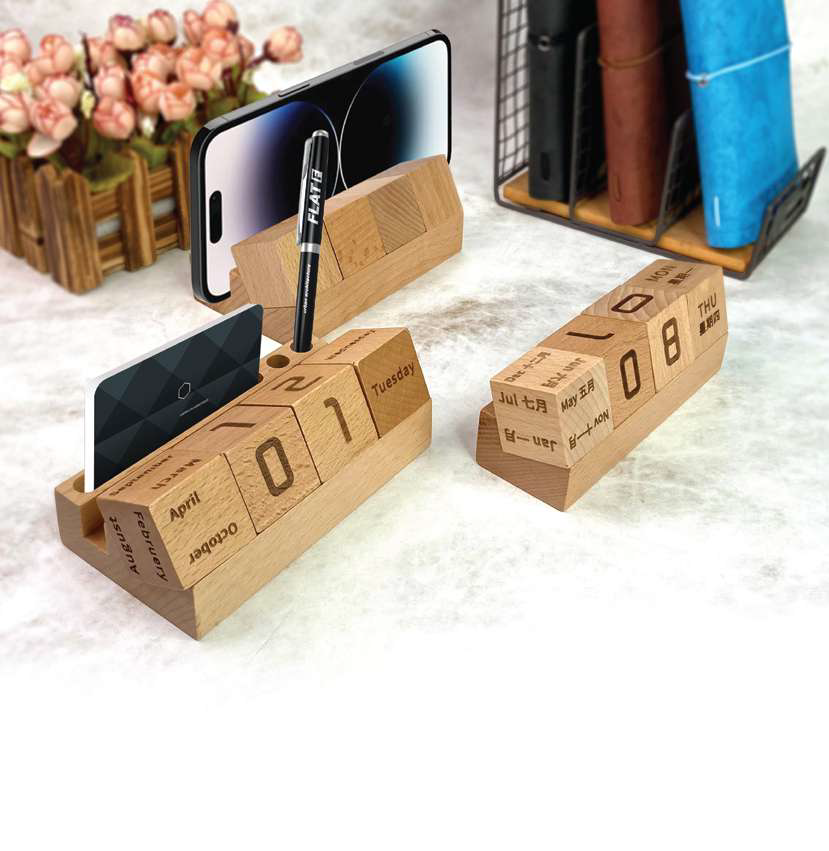 Xylinix -11396 | Bamboo Desk Calendar
