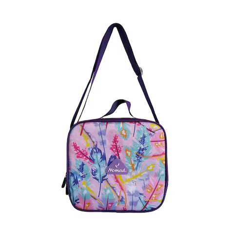 Kids Primary Lunch Bag Abstract Feather ND-LB16AF