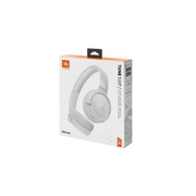 JBL Tune 520BT wireless headphones in white – front view Qatar