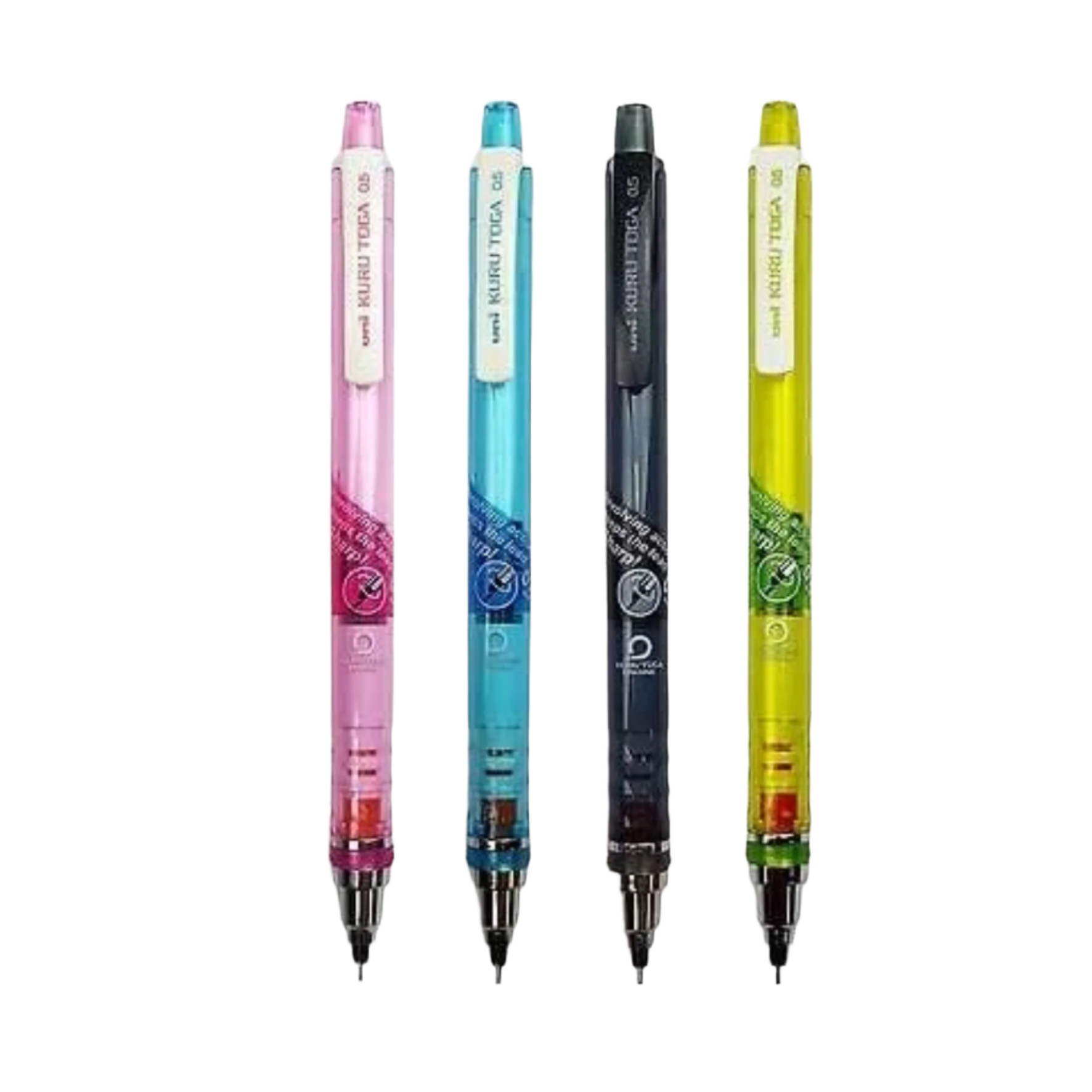 Writing with Mitsubishi Kurutoga mechanical pencil 0.7mm

