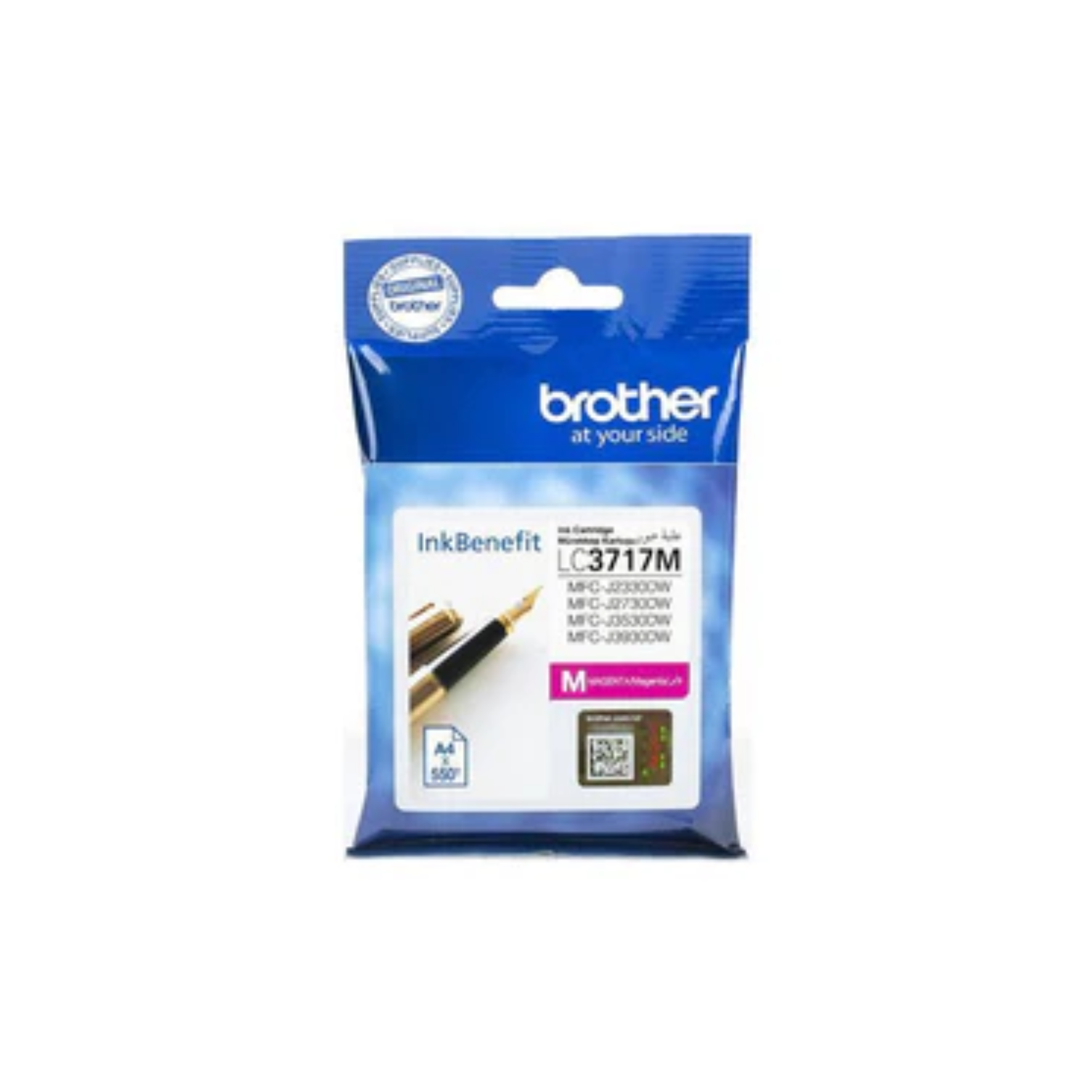 Buy Brother LC3717M Magenta Ink Cartridge at best price in Qatar