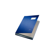 Blue Leitz signature book for document organization in Qatar