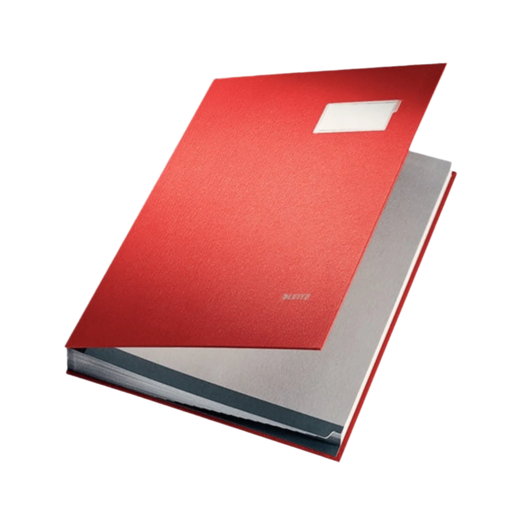 Leitz Red Signature Book with 20 compartments for Qatar offices