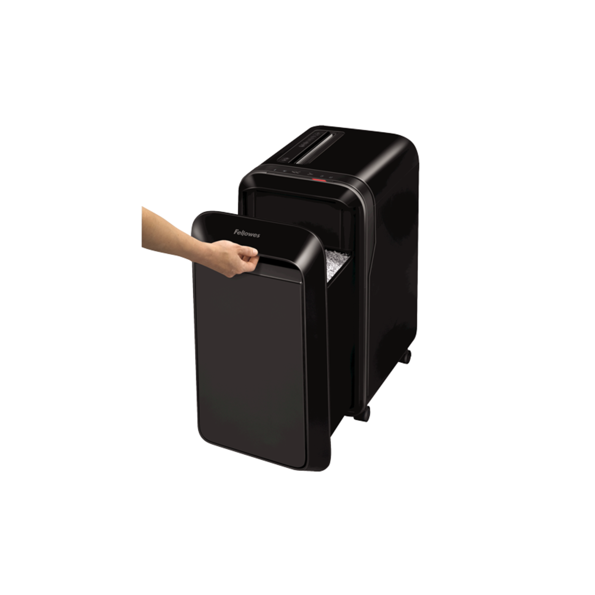 Fellowes LX221 shredder with quiet operation and jam proof tech