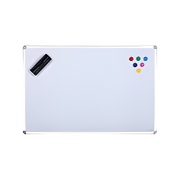 Extra-large 120x240 cm magnetic whiteboard mounted in Doha training center

