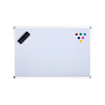 Wall-mounted magnetic whiteboard 90x180cm for office and school use in Qatar