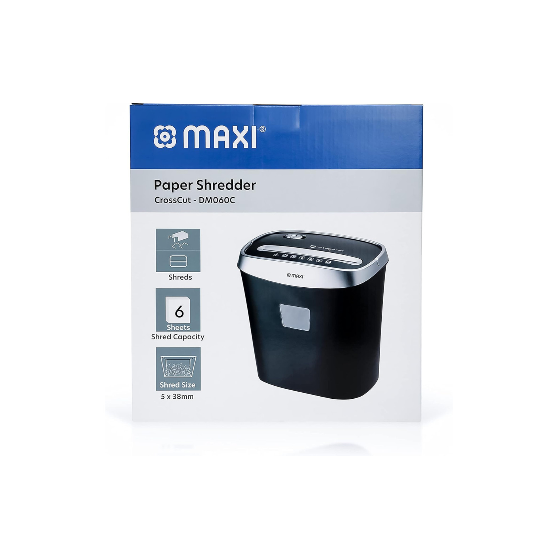 Compact 6-sheet shredder in Qatar for home or small business