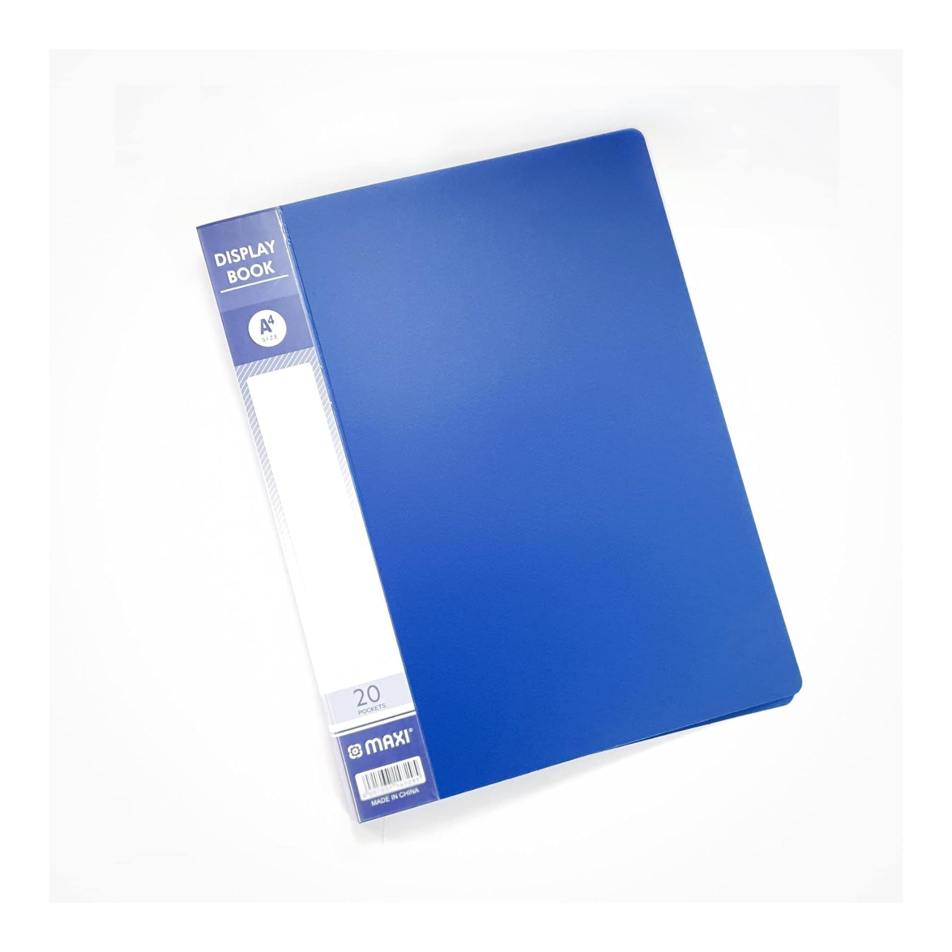 Maxi A4 display book 20 pockets for office and school use in Qatar