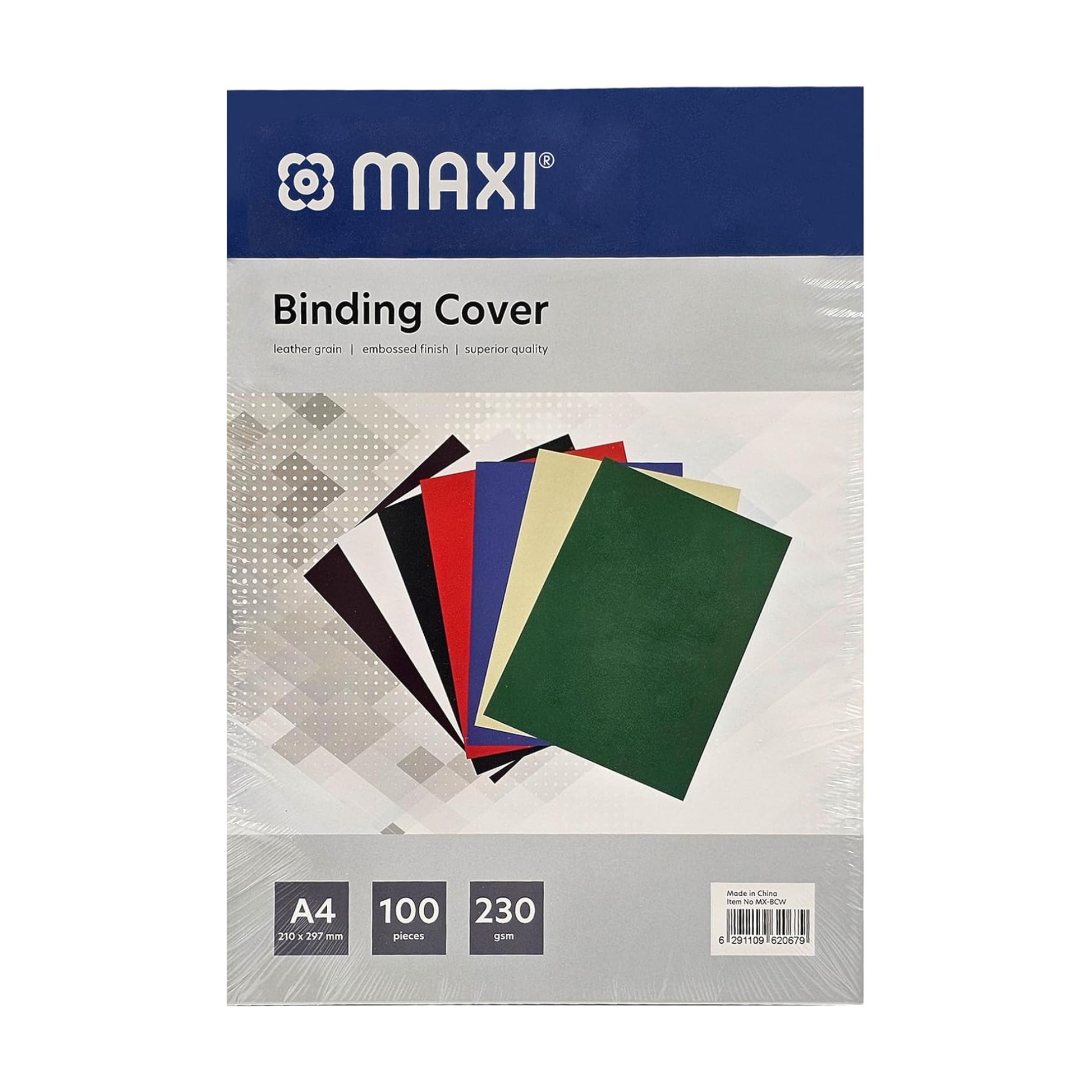 MAXI 100-sheet red leather grain paper for printing Qatar