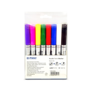 Maxi acrylic paint marker 1mm pack of 8 in Qatar