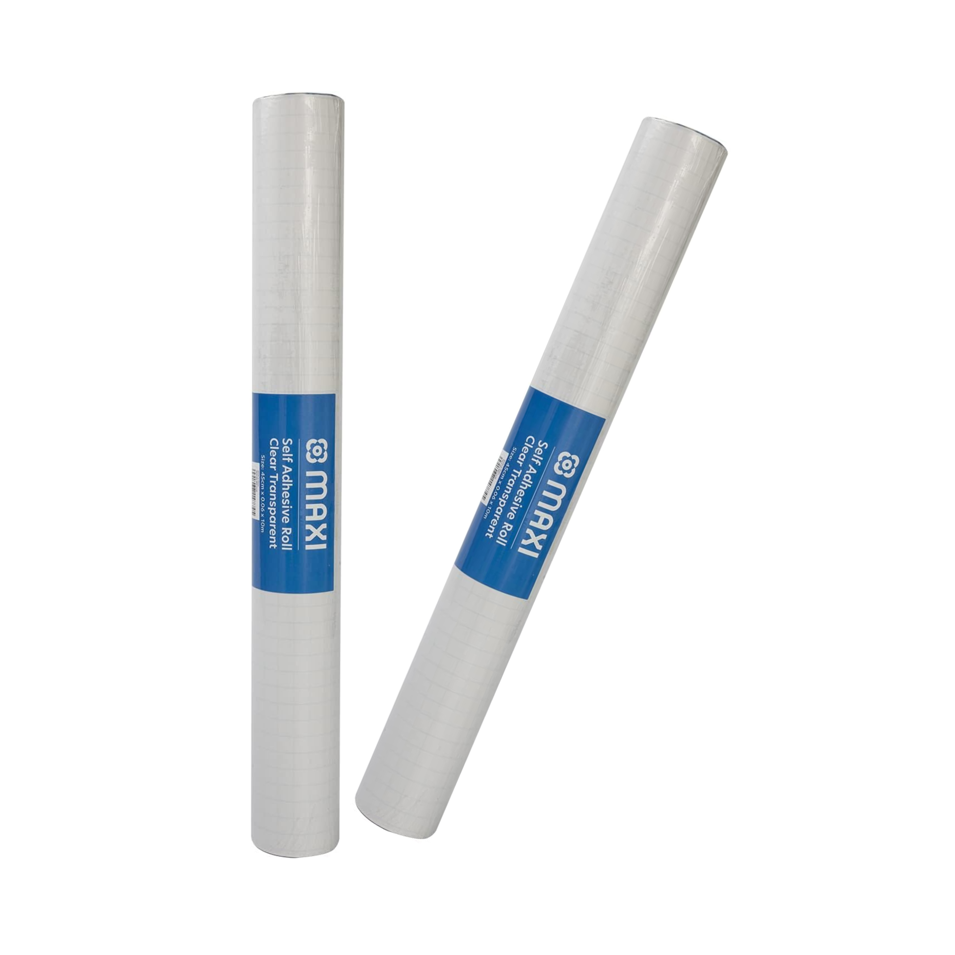 Maxi clear self adhesive roll 10m x 45cm for book and surface protection in Qatar