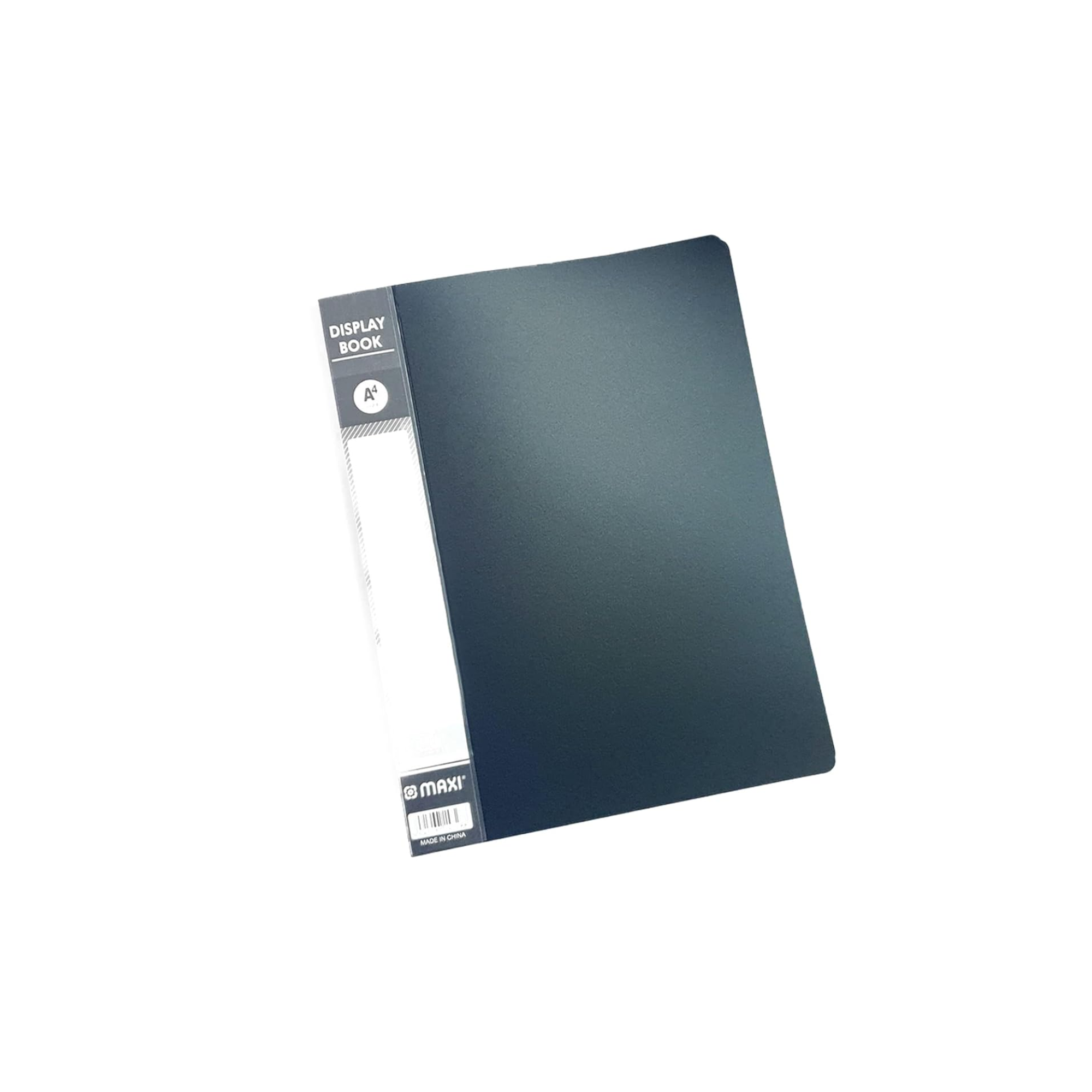 Maxi display book 10 pocket black for documents in Qatar